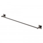 Sansa Single Towel Rail, 900mm, Gun Metal